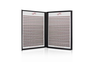 Gotowe wąskie kępki sztucznych rzęs Lash Fans, sket C,D,M 7-14mm, od 2D-9D 2