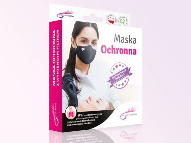 Maseczka Ochronna Przeciwwirusowa  - Opakowanie