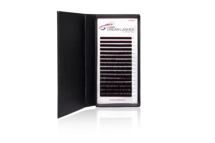 Sztuczne rzęsy 1:1 silk DREAM LASHES 0,1 skręt C