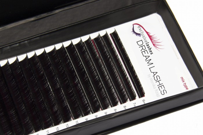 Sztuczne rzęsy 1:1 silk DREAM LASHES 0,1 skręt C